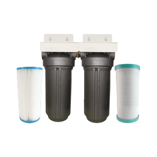 Osmio Pro 4.5 x 10 Inch Dual Whole House Water Filter System