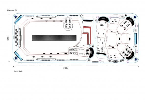 Catalina Spas - Olympic 21 Dual Temperature