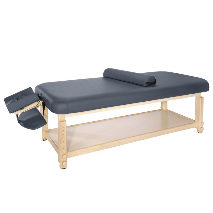 Master Massage 76cm LAGUNA Stationary Massage Table Package - (Royal Blue)