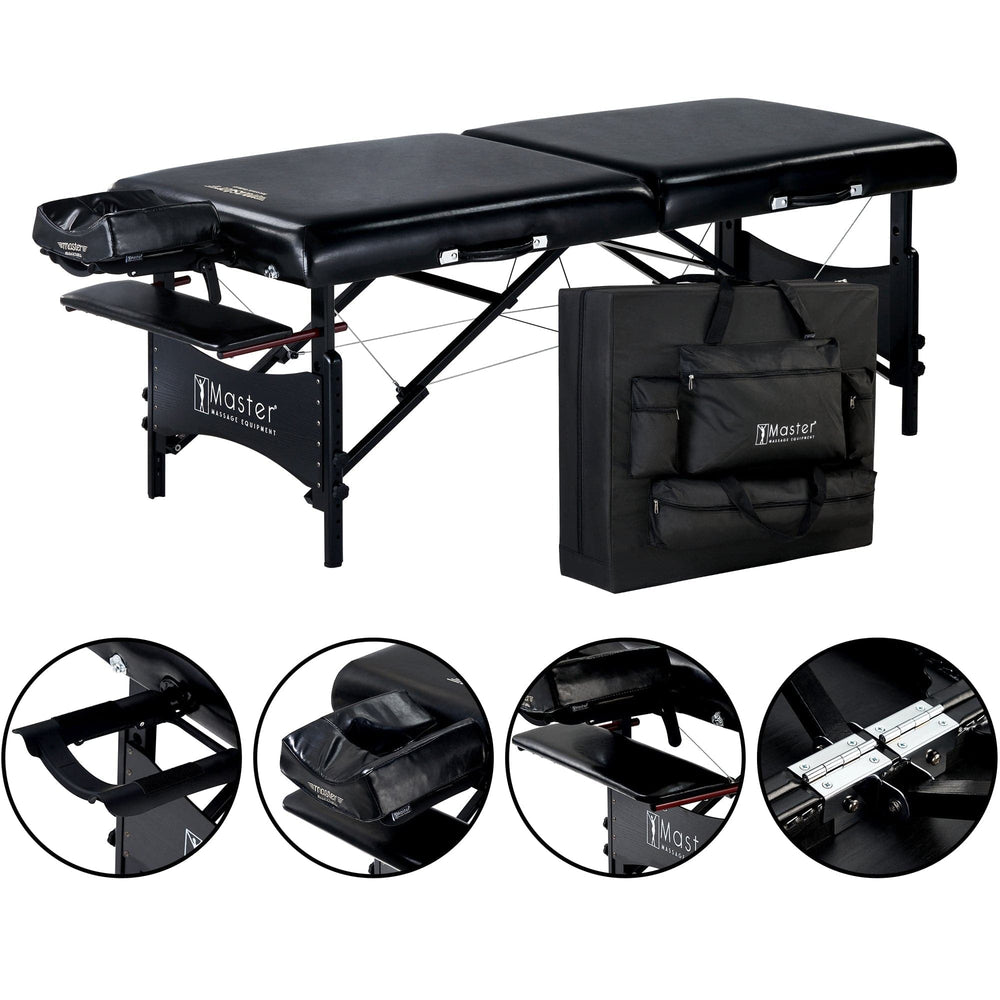 Master Massage 76cm GALAXY Portable Massage Table Package