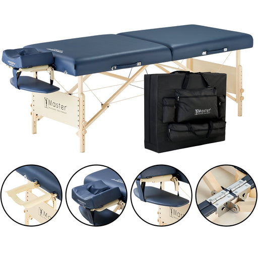 Master Massage 76cm CORONADO LX Portable Massage Table Package