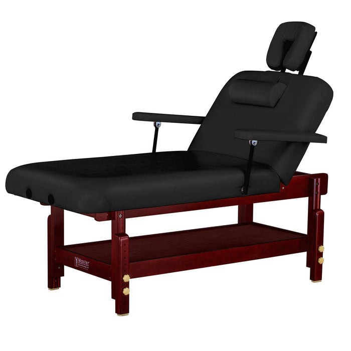 Master Massage 79cm MEMORY FOAM MONTCLAIR Stationary Massage Table Package