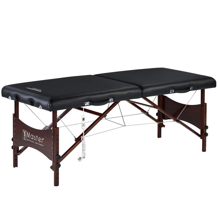 Master Massage 71cm Roma Portable Massage Table Package with THERMA-TOP