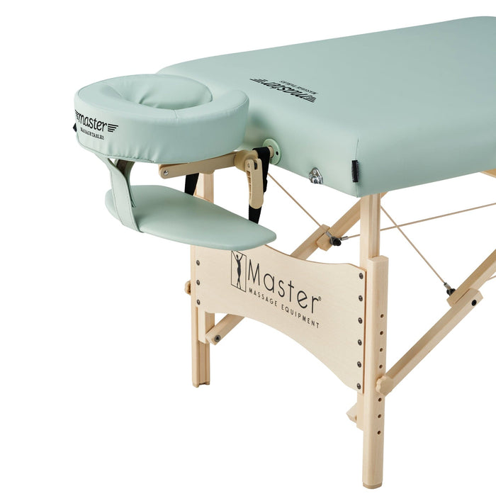 Master Massage 71cm Lily Green Paradise Portable Massage Table Massage Couch