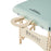 Master Massage 71cm Lily Green Paradise Portable Massage Table Massage Couch