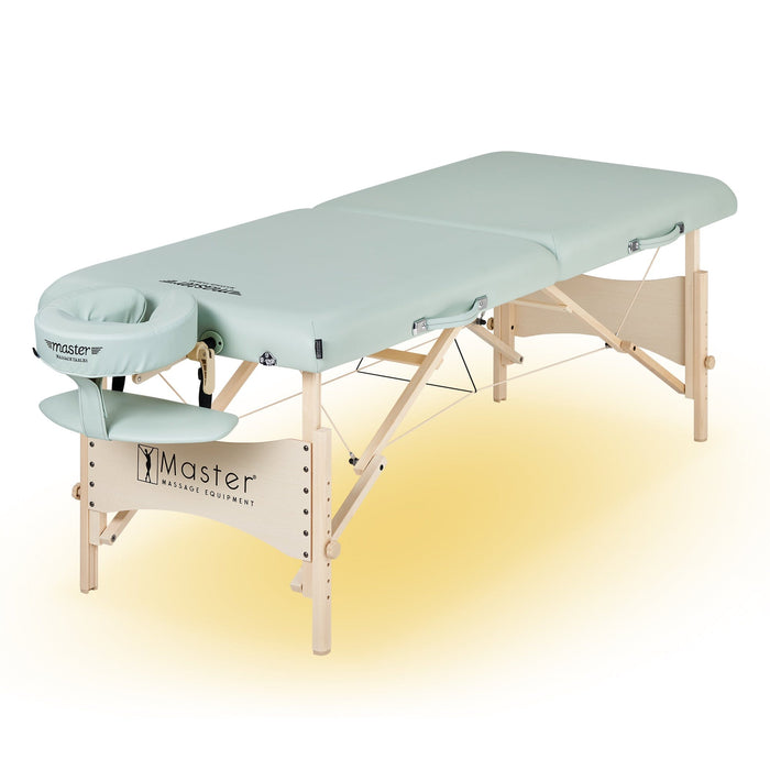 Master Massage 71cm Lily Green Paradise Portable Massage Table Massage Couch