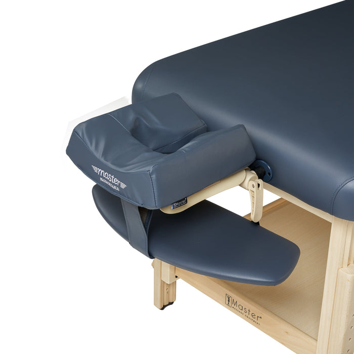 Master Massage 76cm LAGUNA Stationary Massage Table Package - (Royal Blue)