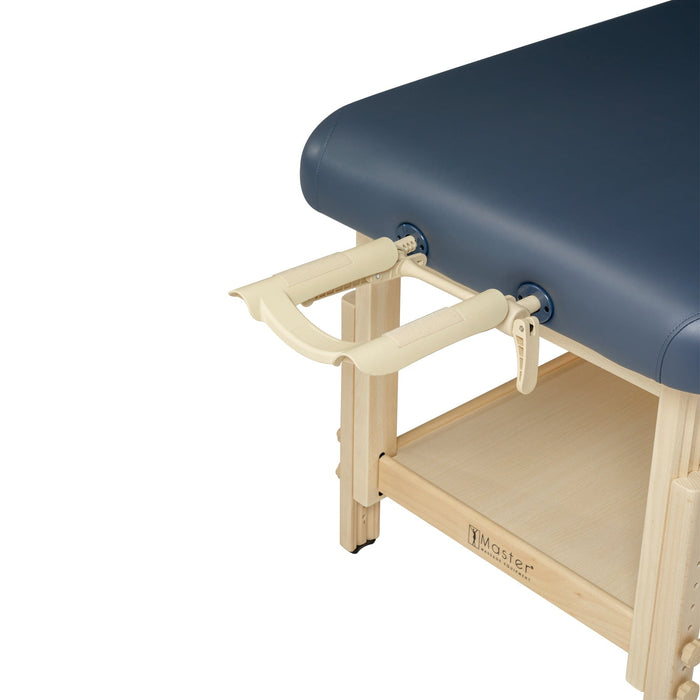 Master Massage 76cm LAGUNA Stationary Massage Table Package - (Royal Blue)