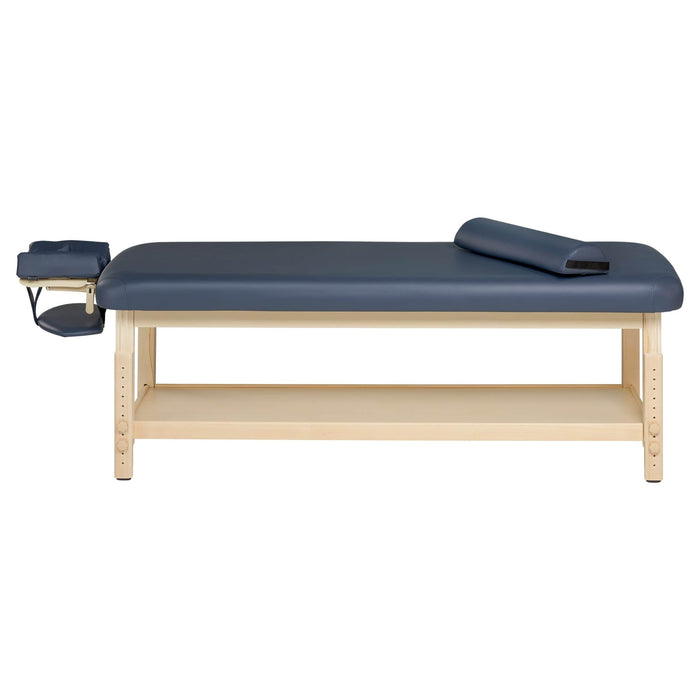 Master Massage 76cm LAGUNA Stationary Massage Table Package - (Royal Blue)