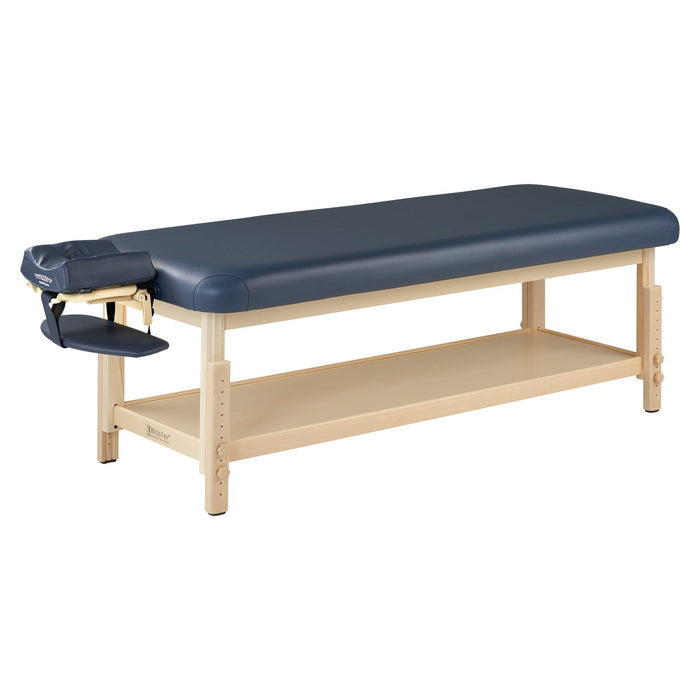 Master Massage 76cm LAGUNA Stationary Massage Table Package - (Royal Blue)