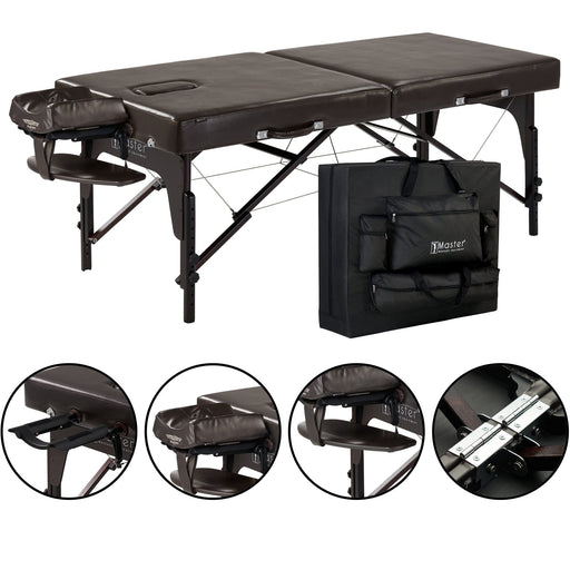 Master Massage 71cm SUPREME Pro Portable Massage Table Package