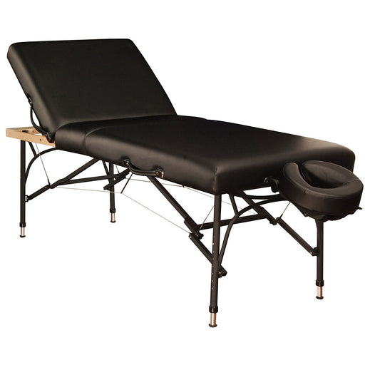 Master Massage 66cm Violet Tilt Salon Portable Aluminium Massage Table Package