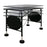 Master Massage Mars Foldable and Portable Athlete Support Hub and Sports Training Treatment Recovery Station Desk