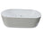 Colombo White Double Ended Freestanding / Whirlpool Bath (1700mm x 800mm) With 20 Spa Jets