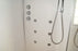 LW6 Hydro Massage Shower Cabin With Square Hinged Door (900mm x 900mm)