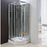 LW16-M Olympia Mirror 800 x 800mm Hydro Massage Shower Cabin