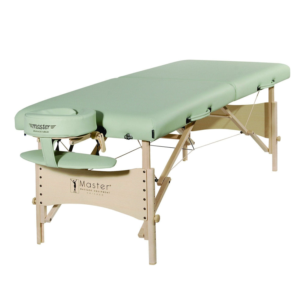 Master Massage 64cm Lily Green Paradise Portable Massage Table Massage Couch