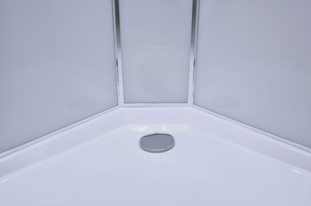 Lisna Waters Mayfair-AU Quadrant Hydro Shower Cabin TMV2 (800 x 800mm)